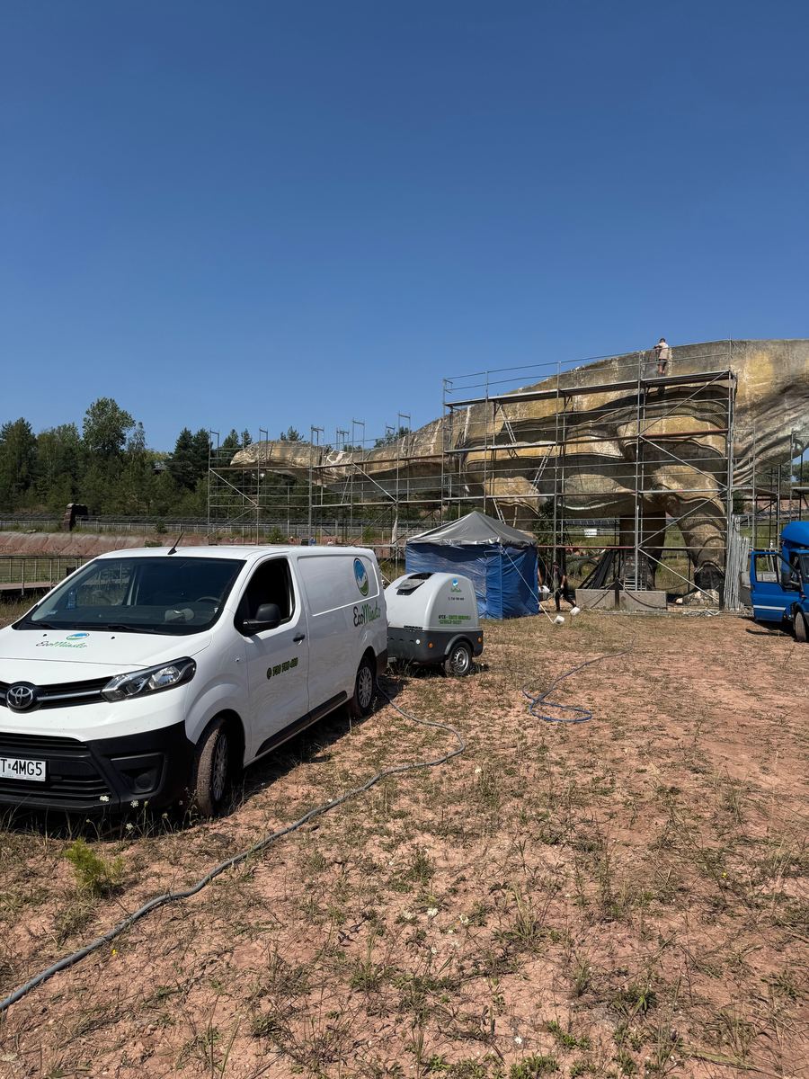 Realizacja czyszczenia na terenie farmy